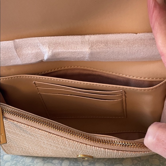 Ted Baker Beige Clutch with Gold Floral Clasp - Picture 10 of 13